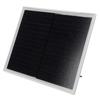 Wall Solar Panel Weather Resistant Low Power Consumption Type C Solar Charging Panel for Doorbell Security Camera 10W 5V