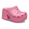 Crocs Mermaid Shoes Barbie EVA Solid Color Classic Siren Clog 'Hyper Pink' Women's