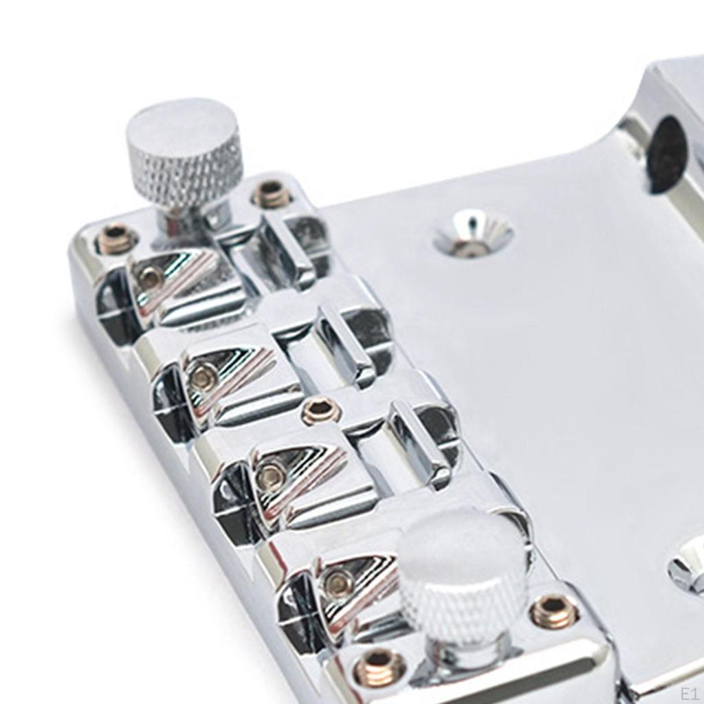 Guitars Bridge Fixed Replace Part Equipment Stylish Hardtail Sturdy Easy Installation