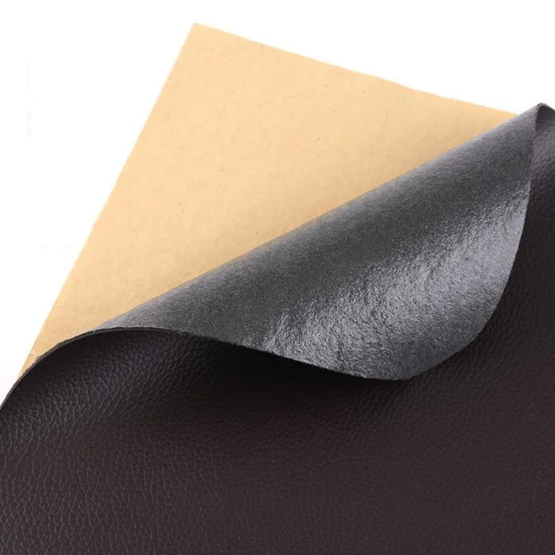 Self Adhesive Leather Repair Patches, 19/39/78/98x53 Inch Large Size Leather Fabric for Furniture, Car Seat, Couch, Sofa, Chair