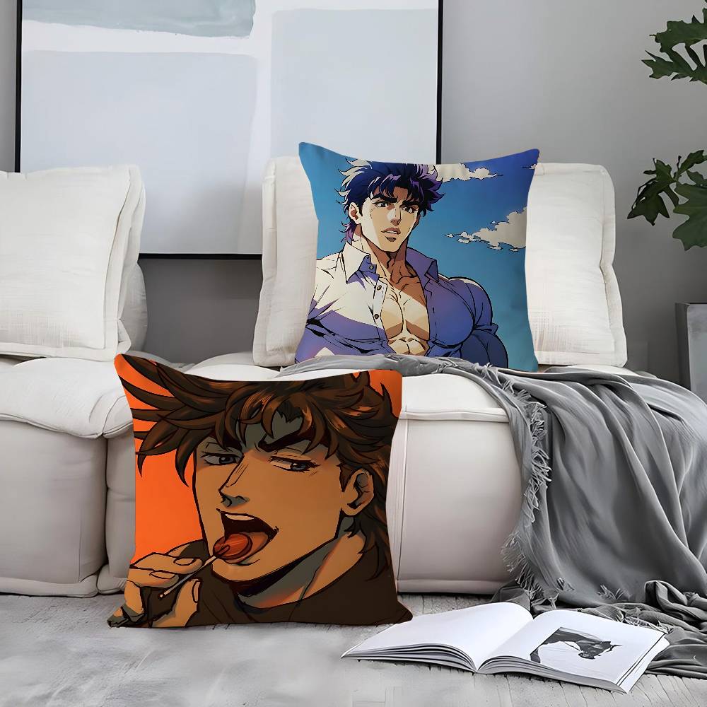 Joseph J-Joestar Cushion Cover Pillowcase Upholstery Sofa Throw Pillow Home Decor Pillowcas