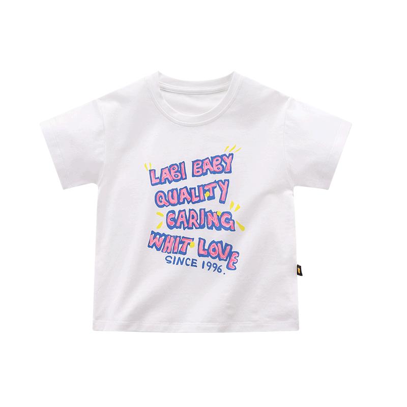 Labi Girls Summer Short Sleeve T-Shirt 100
