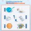 Bamboo Mosaic DIY Coasters Handmade Creative Material for Cup Tableware Mat Tray Placemat Mosaic Crystal Craft Tool Kit Kid Gift