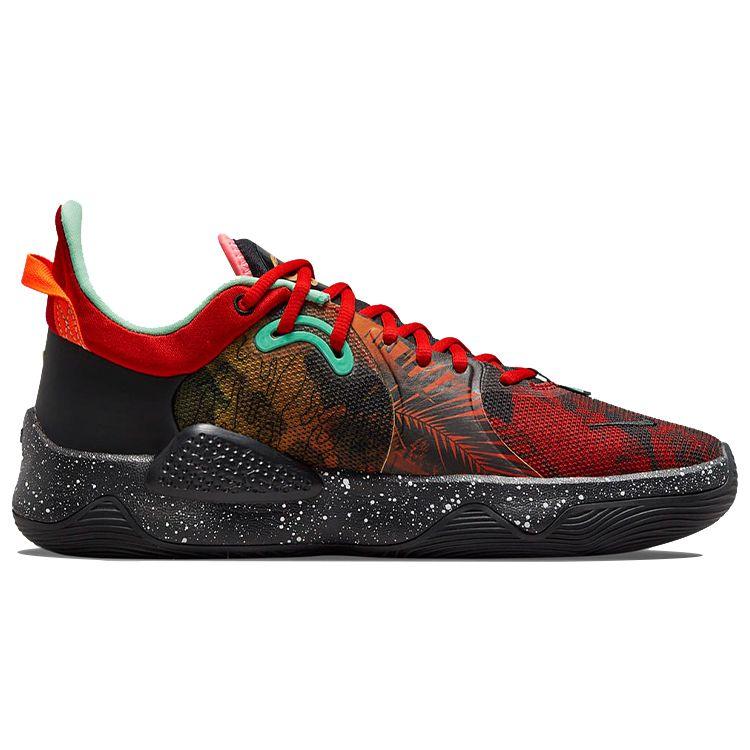 Nike PG 5 EP Mismatched Multi Men Sneakers Red Black University-Red CW3146-006