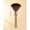 Neck Duster, Large Hair Cutting Neck Duster Brush Long Handle Broken Hair Sweep Brush Soft Neck Face Cleaning Hairbrush Barber Accessories for Salon