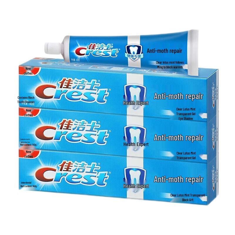 

Crest Anti-Cavity Repair Toothpaste, Lotus Mint (3-Pack)