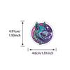 50 Sheets Wolf Cartoon Stickers: Waterproof, DIY, Decorative for Notebooks & Suitcases.