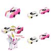 Hello Carbot Unicorn Transformation Robot Magnetic Toy Model Figure For Creative Kids