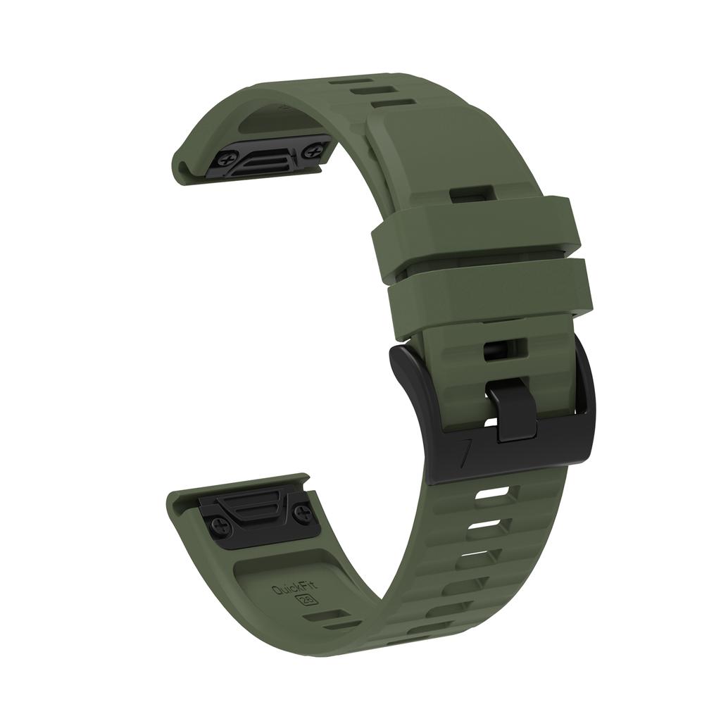 QuickFit 22mm 26mm Strap for Garmin Epix Gen 2 Silicone Band for Garmin Fenix 7 7X 5Plus 6XPro Enduro 2 Bracelet Watchband