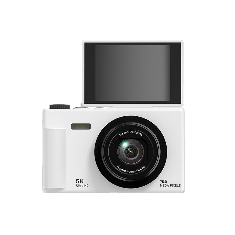 Campus Explorer: 5K Mirrorless DIY Camera with Flip Screen for HD Photography