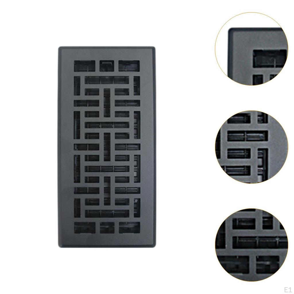 Decor Grate Floor Register Vent Cover for Cabinet, Walls, Office
