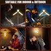 LED Light Camping Light Telescopic Telescopic Flashlight Emergency Lamp  Outdoor Camping
