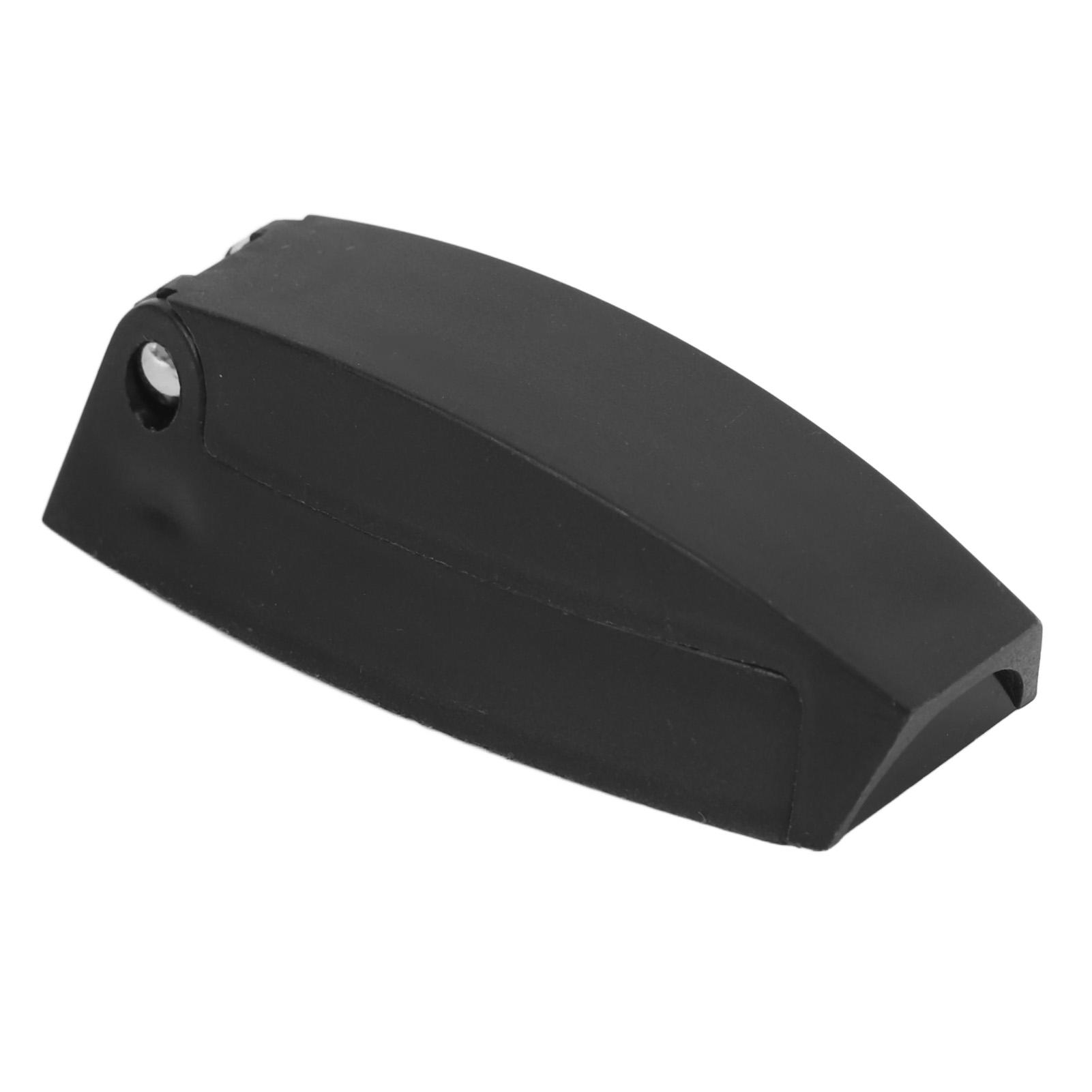 Neoglint White Rv Storage Door Catch Latch Keep Door Open Steadily Baggage Door Clip Compartment Door Holder For Trailers Black