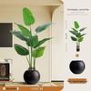 Large Faux Bird of Paradise Tree - Indoor Living Room Floor-Standing Luxury Green Plant Decor