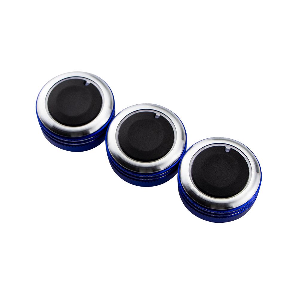 3Pcs Air Conditioning Knob AC Knob Heat Control Switch Button for Mazda 3 M3 BL 2010 2011 2012 2013 Car Accessories