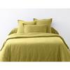 Housse de couette + 2 taies 240 x 260 cm Passion jaune