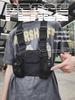 Functional Tactical Chest Bag For Woman Fashion Bullet Hip Hop Vest Streetwear Bags Casual Waist Pack Unisex Black Chest Rig Bag