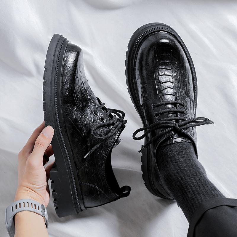 British Style Leather Dress Shoes for Men Loafers Oxford Shoes Office Men Formal Slip on Shoes Men Business Suit Wedding Dress