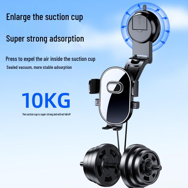 2025 Car Phone Holder with Suction Cup for Navigation - Universal Multifunctional Design
