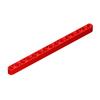 Construction Blocks Technical DIY Liftarm Thick 1x15 Hole Arm Bricks Works With MOC Parts Instructive 64871 32278 Assemble Particles