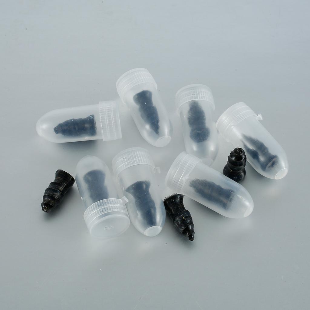 40Pc Tire Repair Rubber Nail Tire Repair Rubber Screws Vacuum Tire Repair Nail Tire Repair Screw-in Rubber Plug Nail Repair Tool