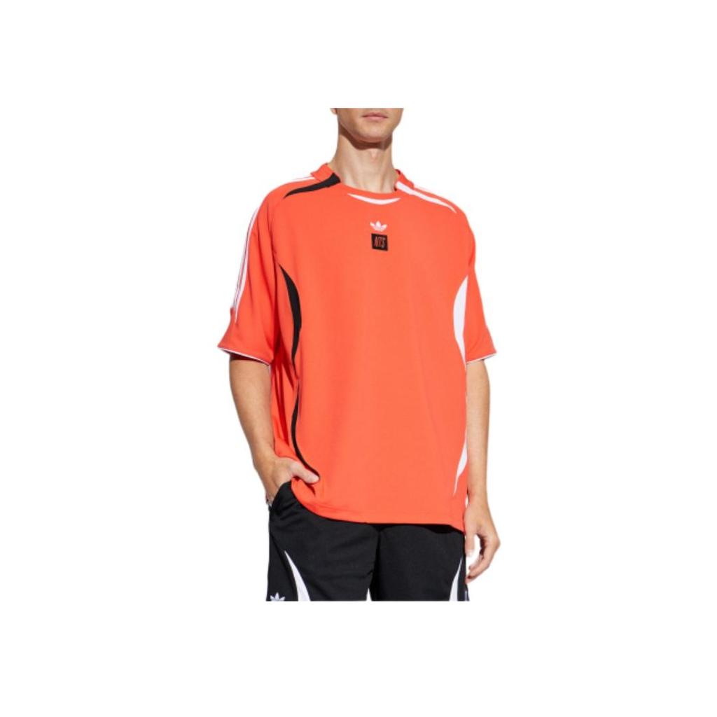 adidas X NTS Radio Jersey Rouge Vif Homme Streetwear JI5150