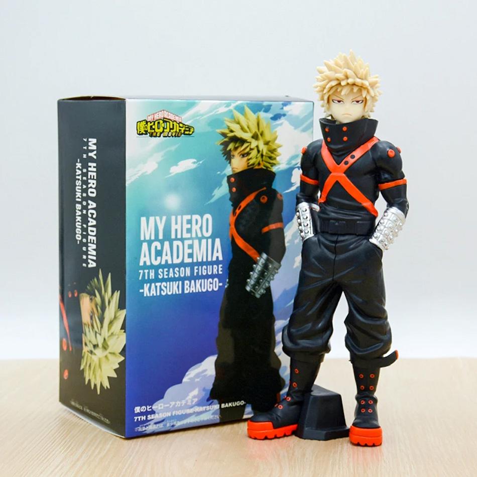 In Stock Hot 21cm Anime My Hero Academia Katsuki Bakugo Anime Figure Kids Collection Model Toy Gift