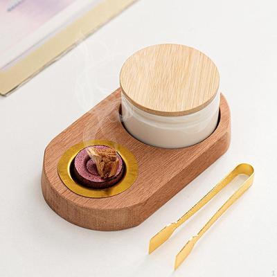 Middle Eastern Incense Burner Set Ornament Desk Decorative Gifting Decor Home Fragrance for SPA