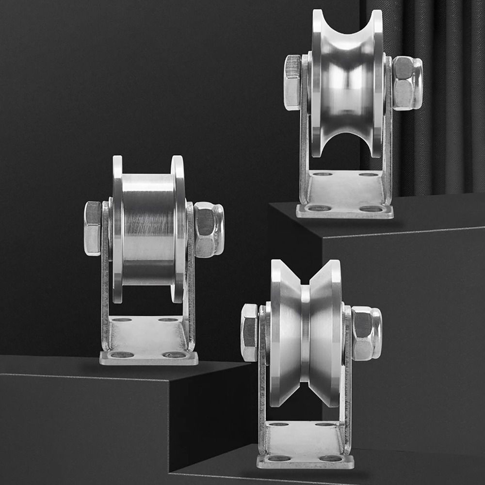 1Pcs Track Wheel Sliding Door Rollers  for Inverted Track Rolling Gate Industrial Machines