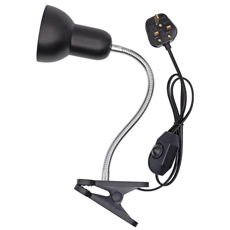 Pet Animals Heat Light Reptile Heating Lamp E27 Clip-on Lamp Holder Turtle Basking UV Light Bulbs Heating Lamp Amphibians