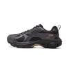 Li Ning Fuyao Boom Niedrig geschnittene Laufschuhe Herren Schwarz Grau ARXV005-2