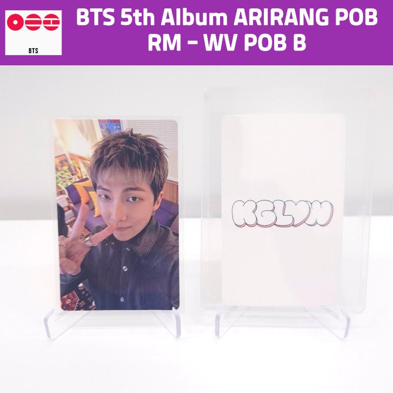 BTS ARIRANG Album POB Vorteil Fotokarte Offizielles Geschäft Geschenk Auswahl RM - WV POB B