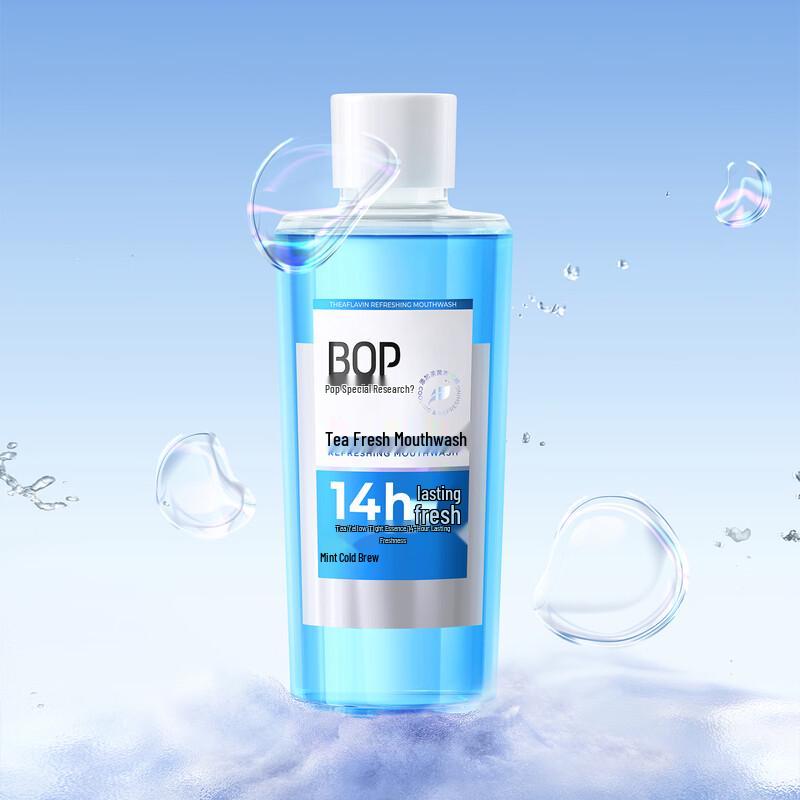 bop Dual-Action Active Peptide Mouthwash