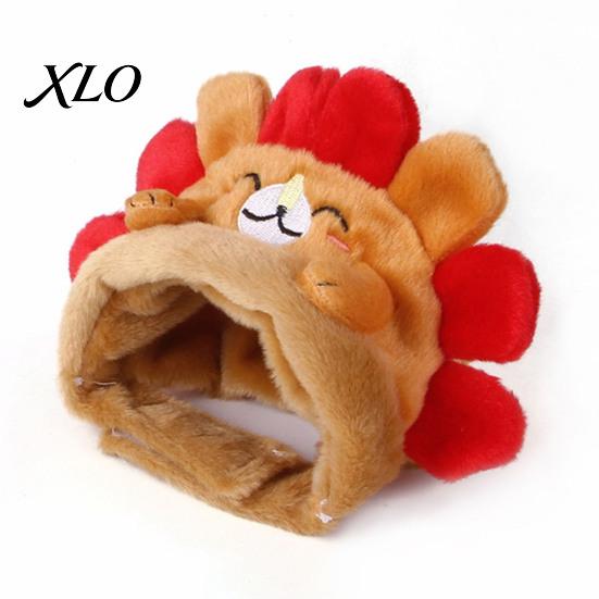 Cozy Kitten Winter Headwear Cute Hedgehog Cat Hat, Plush Pet Adjustable Fit, Hat Funny for Cats, Puppies, Small Dogs Fashion Accessories
