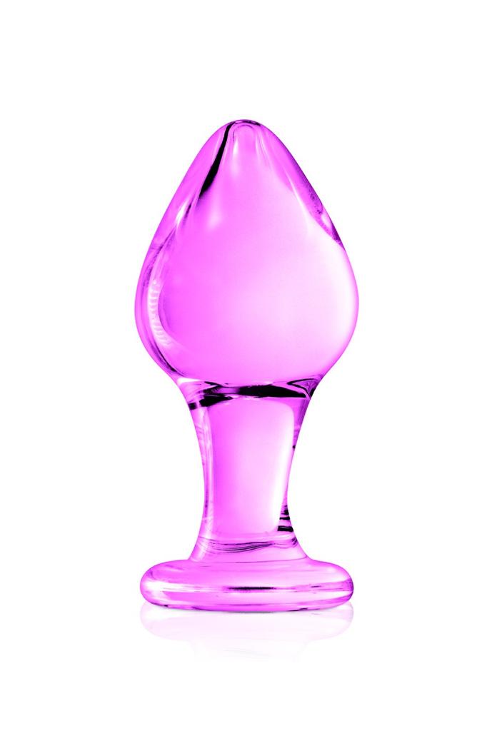 Pink Glass Anal Plug Ball N°31 Glossy Cc532071050