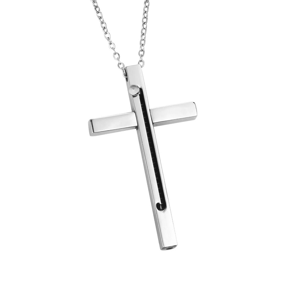 Adjustable Length Square Toothpick Necklace Retractable Push-pull Fruit Pick  Outdoor Picnic