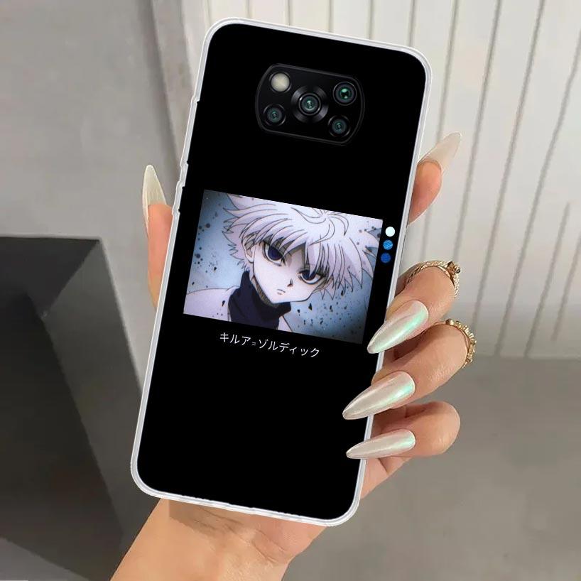 Killua Hunter HXH Phone Case for Xiaomi Poco X7 X6 X5 X4 X3 Nfc F7 Ultra F6 F5 Pro F4 GT F3 M6 M5S M4 M3 Soft Print Shell Poco X