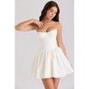 Floating Summer Love House Same Style French Style Sweet Sexy Tube Top Waist Hugging Slimming Pure Desire Backless Puffy Dress