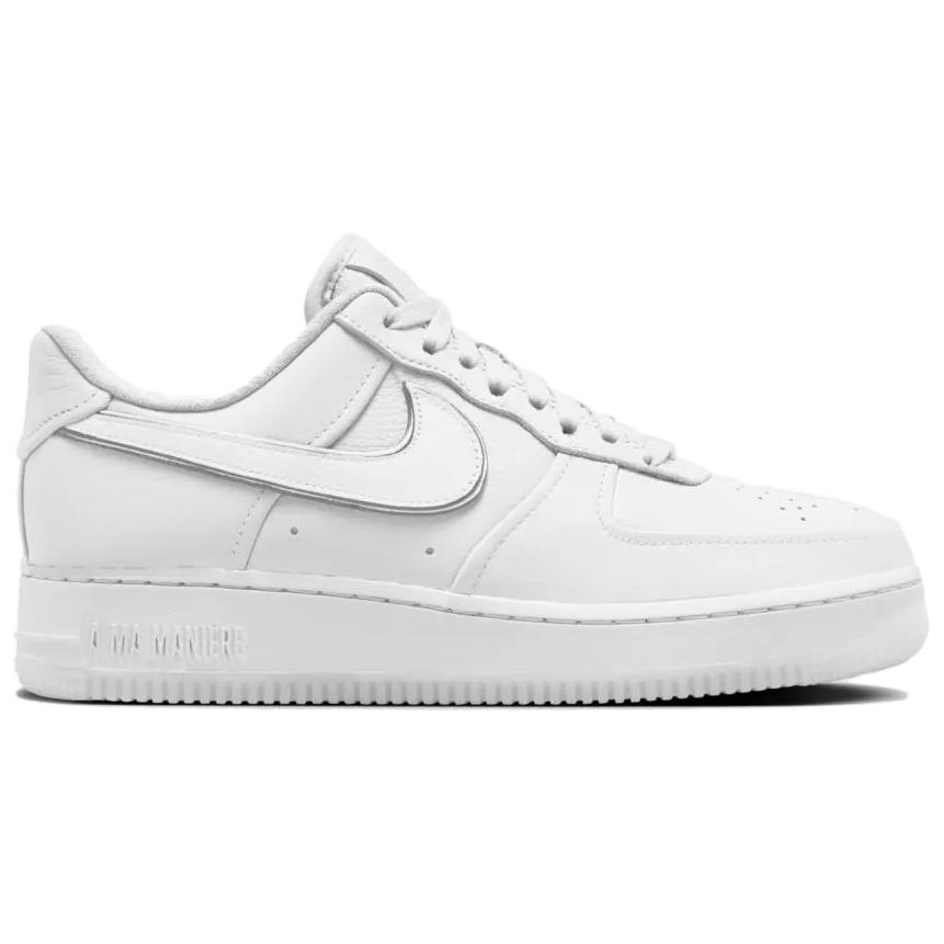 New A Ma Maniére X Nike Air Force 1 Anti Slip Wear Resistant Low Top Skateboard Shoes Unisex White HF4084-100