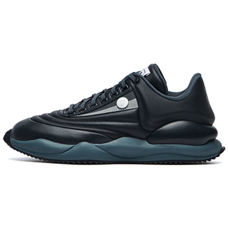 Fila Mihara X  Heritage-Fht Collaboration Cushioning Non-Slip Low-Top Casual Dad Shoes Men sneaker Black F12M134127FSL