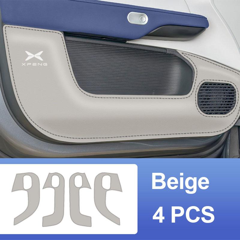 For Xpeng G6  2024 2025 Car Door Leather Anti Kick Pad Dustproof Protector Edge Film Stickers Side Auto Interior Accessories