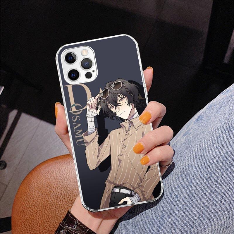 Bungo Stray Dogs Dazai Handyhülle Für iPhone 17 Air 16 Pro Max 16E 15 + 14 Plus 11 12 13 Mini 7 8 SE Geschenk Druckabdeckung Fundas 16
