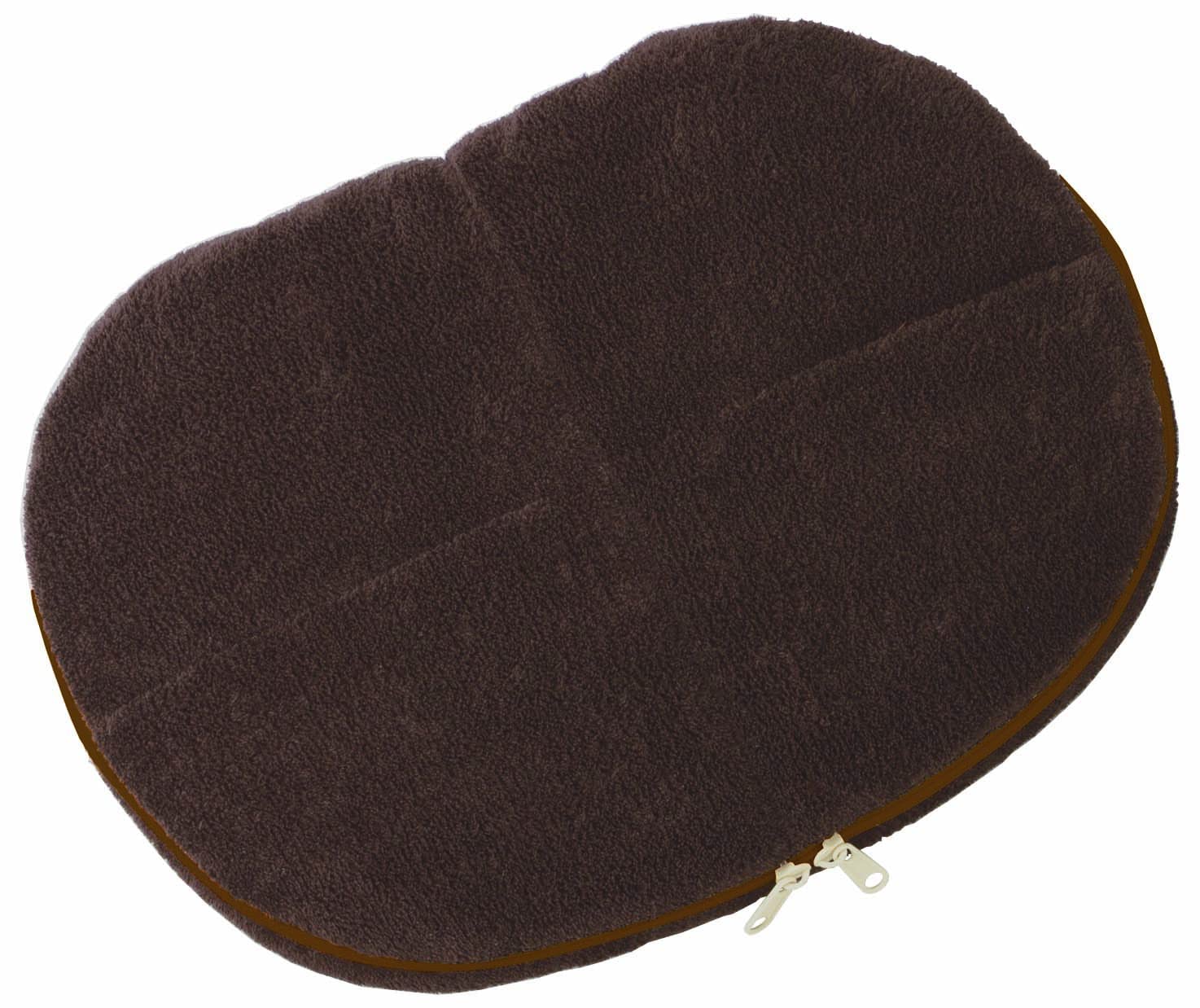 

Maruka hot water bottle bag brown 002106 (zipper)