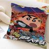C-Crayon S-Shin-chan Pillow Cushion Cover Pillowcase Living Room Sofa Home Decor Customized