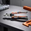 Ergonomic Non Slip Cable Cutters 9" Needle Nose Plier, 8-inch Multi-Function Diagonal Pliers, Heavy Duty Cr-V Mechanical Repair Hand Tools Steel Wire