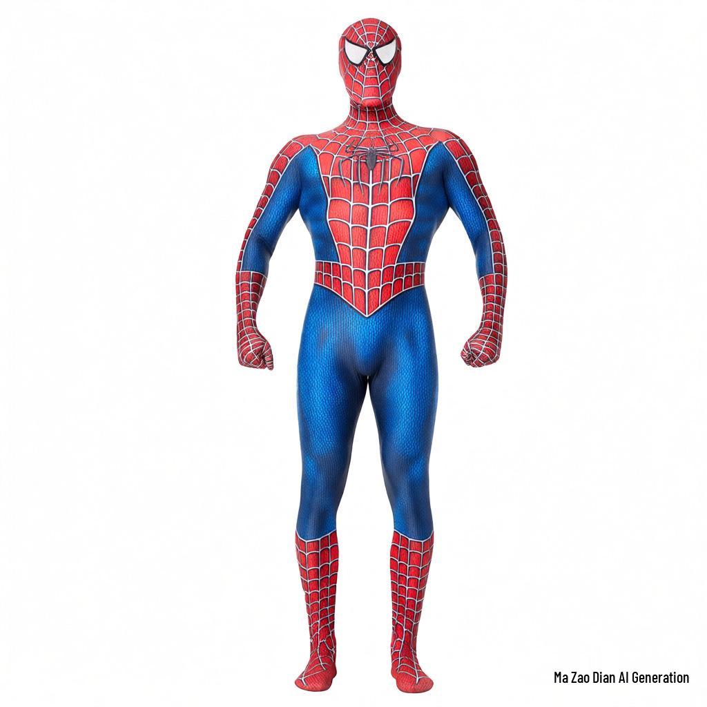 Children's & Men's Spider-Man & Iron Man Costume Onesie
