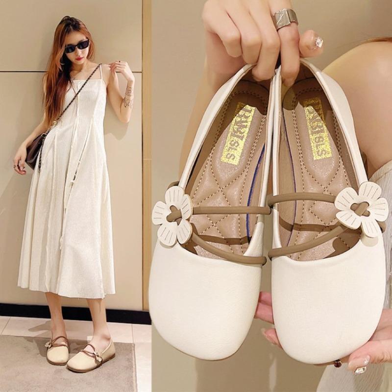 Flat Shoes Women Ballerinas Round Toe Bowtie Slip On Ballet Flats Lazy Loafers Moccasins Ladies Casual Flats Shoes 2024