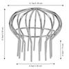 304 Stainless Steel Gutter Guard Strainer Round Line Cap Floor Drain Net Pipe Protector  Garden