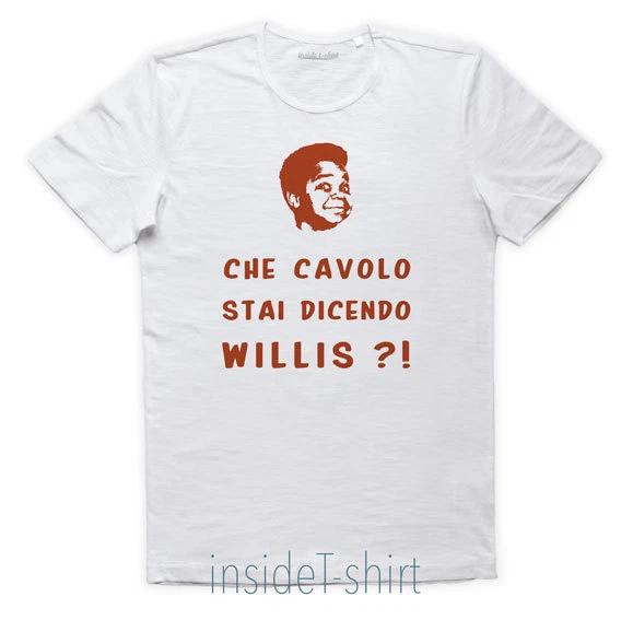 

ARNOLD My Friend T-Shirt - What the hell are you saying Willis t-shirt SLUB 2XL