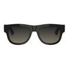 Dior Side Engraved Logo Irregular Shape Sunglasses Unisex Sunglasses Black DIOR-OBLIQUE-S4F-10A0